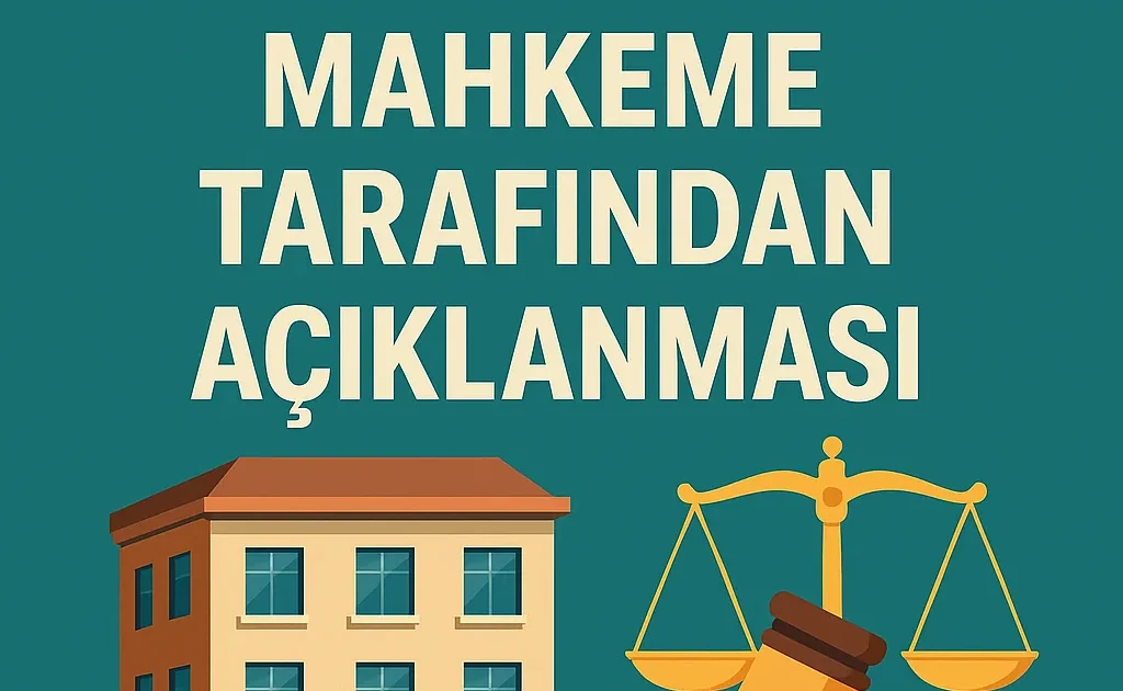 Apartman Yöneticisinin Mahkeme Tarafından Belirlenmesi