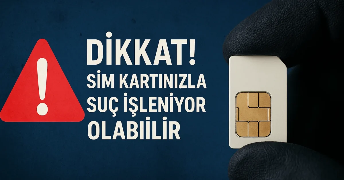sim kart dolandırıcılığı